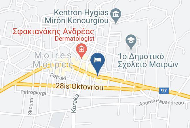 Iraklion - Olympic Hotel Maps