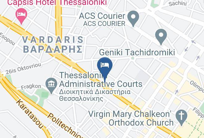 Salonica - Olympic Hotel Maps