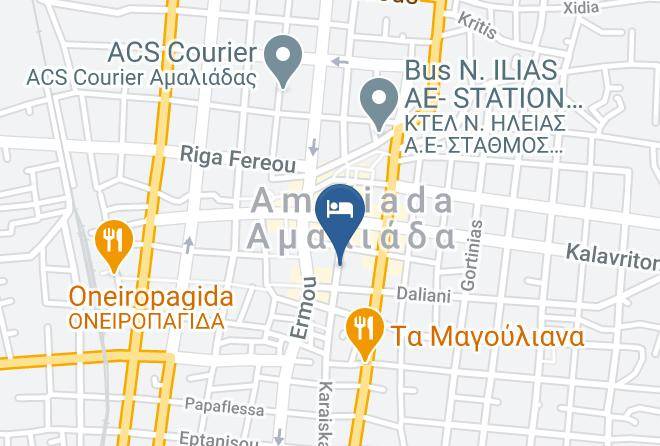 Olympic Inn Hotel Map