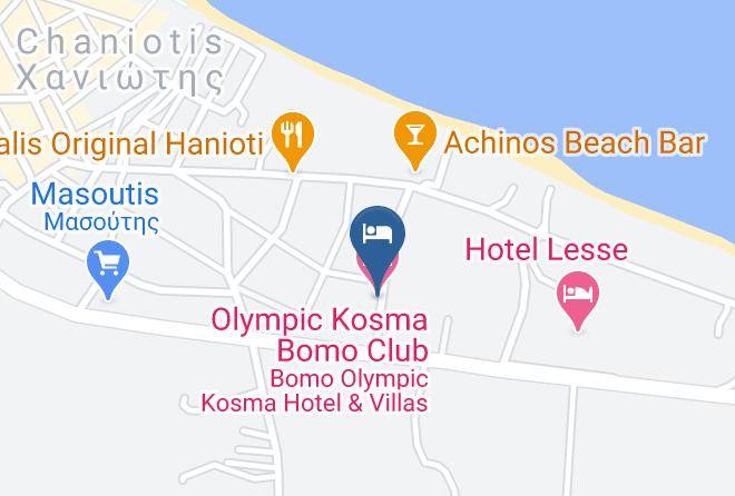 Khalkidhiki - Olympic Kosma Bomo Club Maps