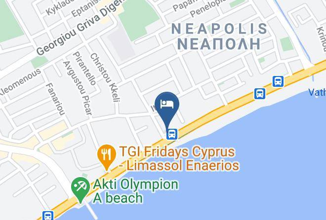 Limassol - Olympic Residence Maps