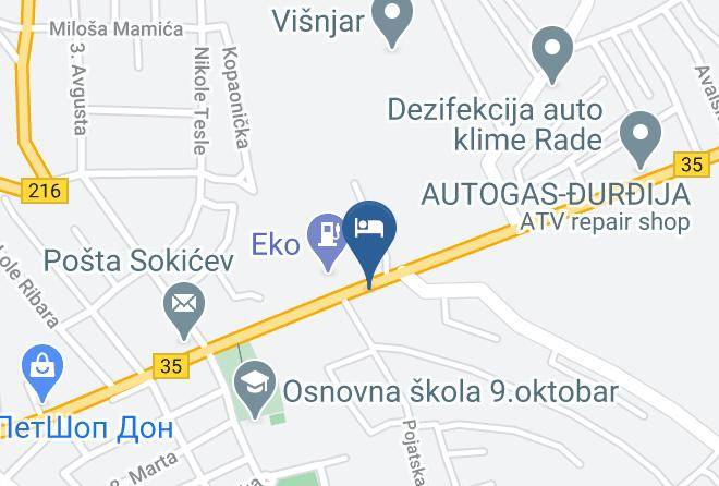 Toplica District - Olympic Residence Maps