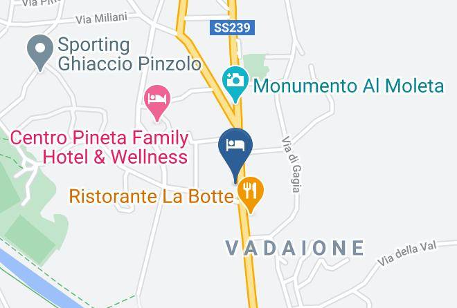Trento - Olympic Royal Hotel Maps