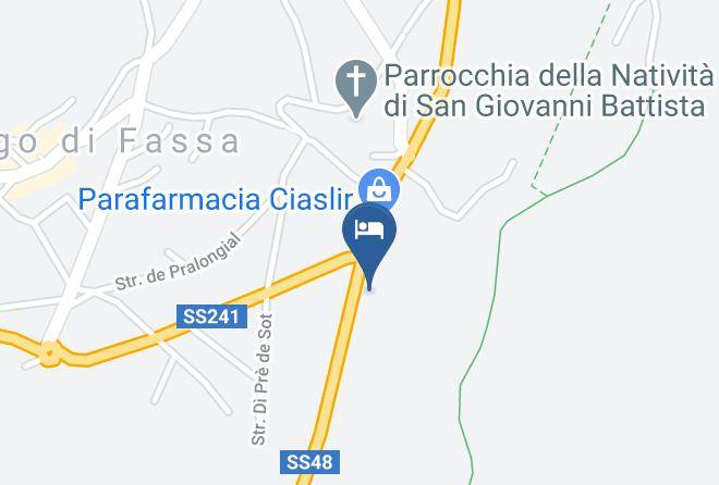 Trento - Olympic Spa Hotel Maps