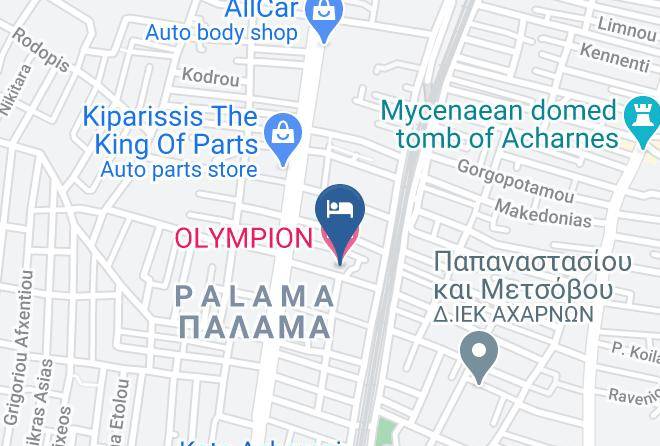 East Attica - Olympion Hotel Maps