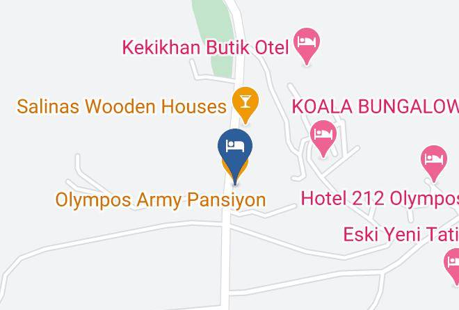 Kumluca - Olympos Army Pansiyon Maps