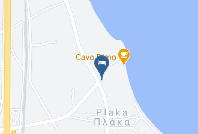 Pieria - Olympos Beach Maps