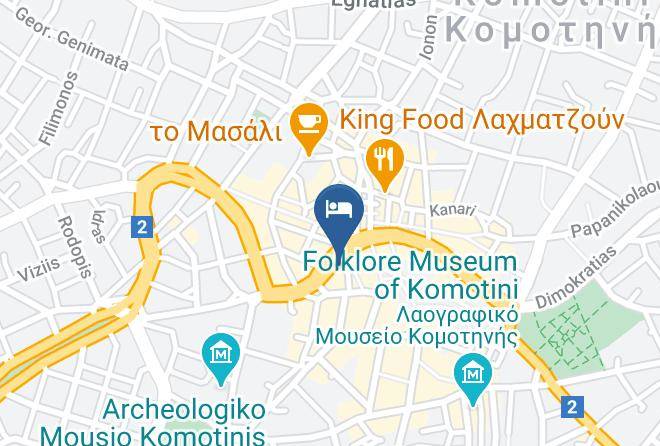 Rodopi - Olympos Hotel Maps