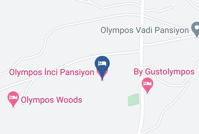 Antalya - Olympos Inci Pansiyon Maps