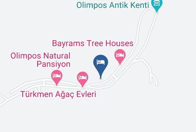 Antalya - Olympos Orange Bungalows Maps