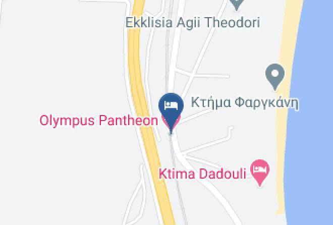 Pieria - Olympus Pantheon Hotel Maps