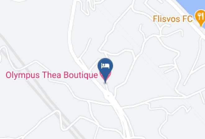 Pieria - Olympus Thea Boutique Hotel Maps