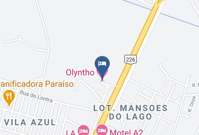 Araguaina - Olyntho Hotel Maps
