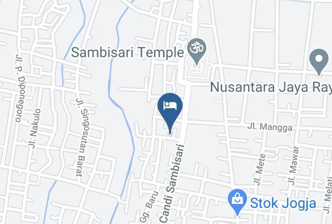 Sleman - Oma Homestay Maps