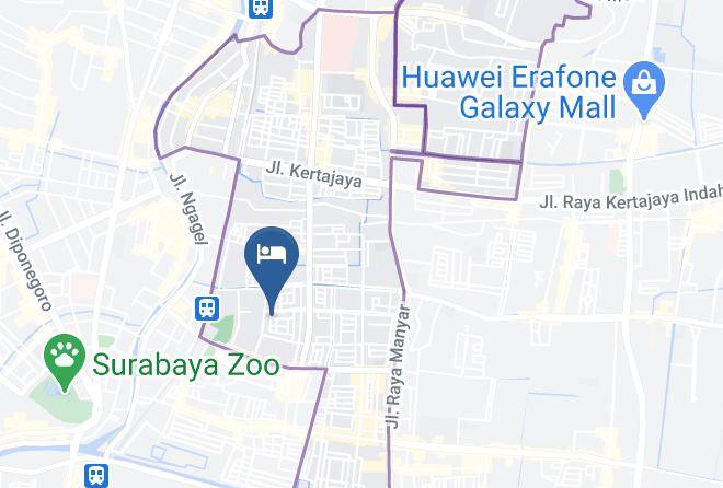Kota Surabaya - Omah Denaya Hotel Maps