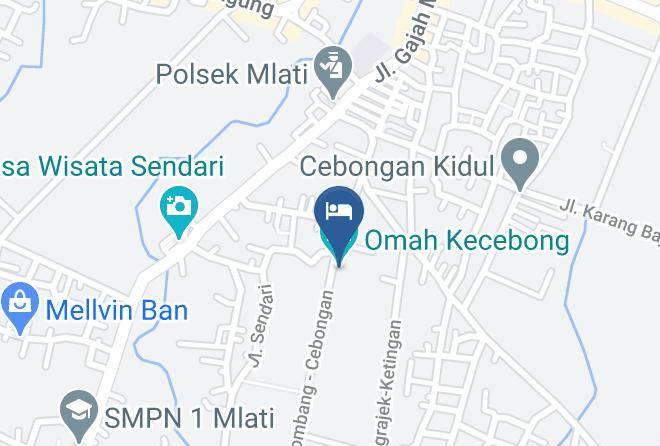 Sleman - Omah Kecebong Maps