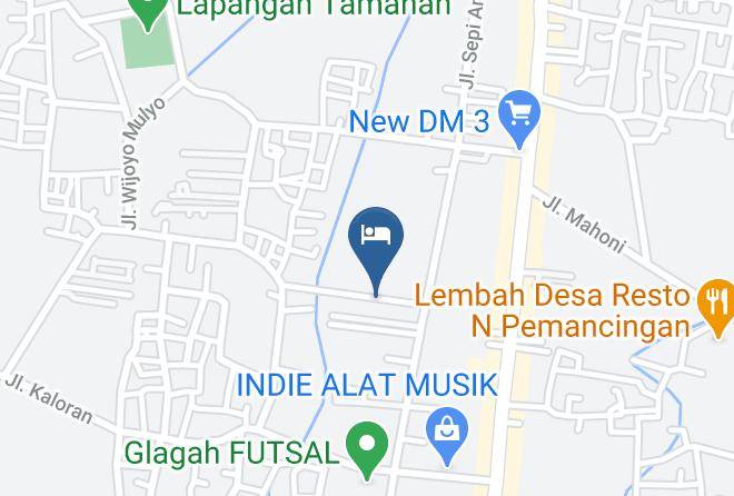 Bantul Regency - Omah Mentaram Maps