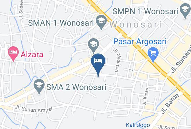 Gunung Kidul Regency - Omah Nggunung Maps