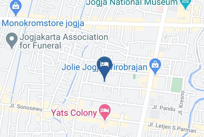 Kota Yogyakarta - Omah Pari Boutique Hotel Maps
