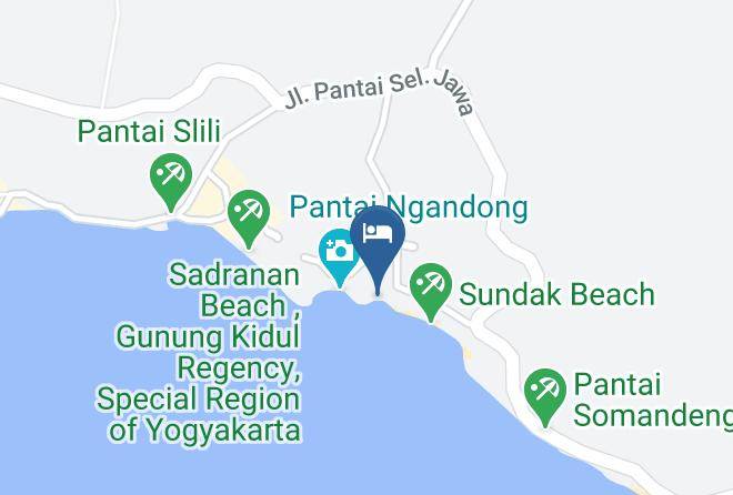 Gunung Kidul Regency - Omah Sundak Maps
