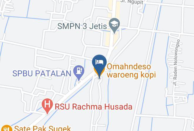 Bantul Regency - Omahndeso Waroeng Kopi Maps