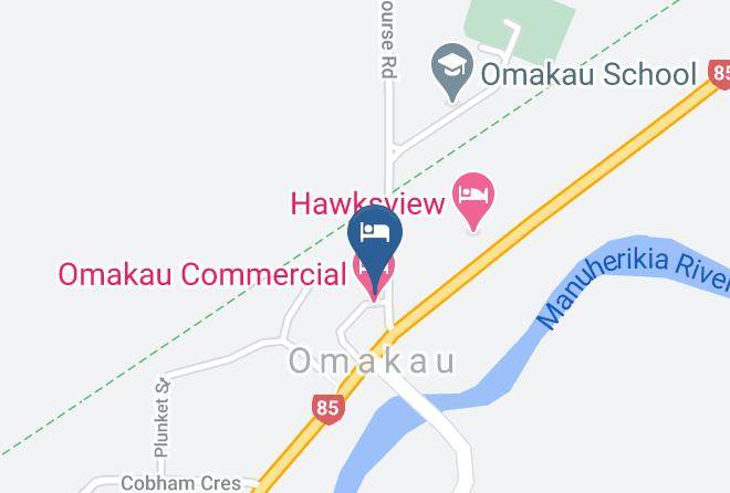 Central Otago - Omakau Bedpost Maps