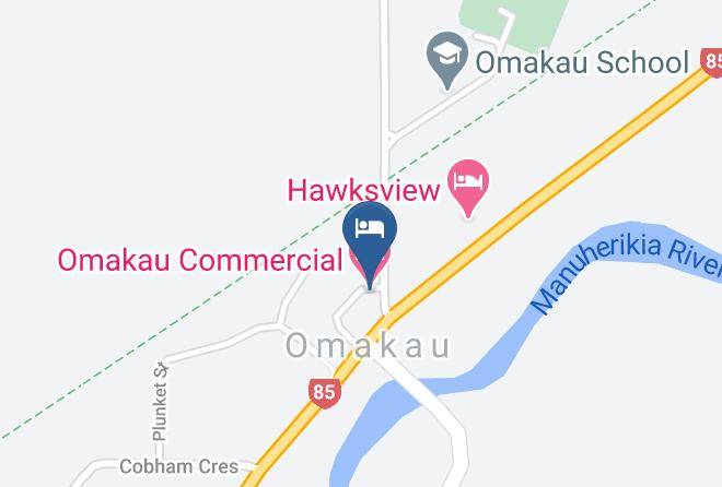 Central Otago - Omakau Commercial Hotel Maps