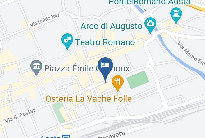 Aosta - Omama Social Hotel Maps