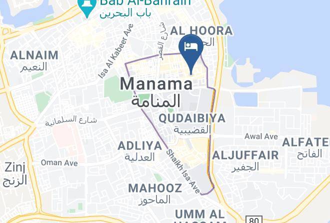 Manama - Omar Alkayam Hotel Maps