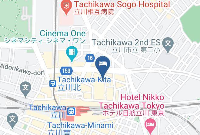 Tachikawa City - Ome Times Maps