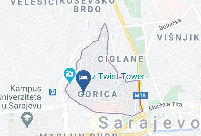 Omega Ambasador Hotel Map