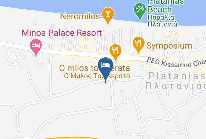 Khania - Omega Hotel Maps