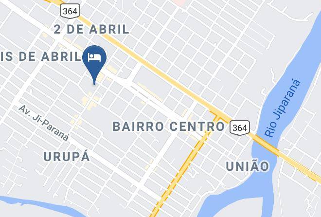 Ji Parana - Omega Hotel Maps