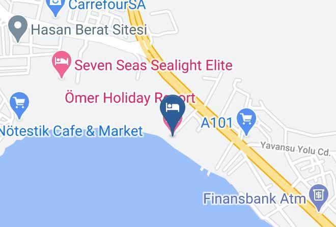 Kusadasi - Omer Holiday Resort Maps