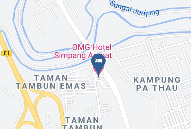 Simpang Ampat - Omg Hotel Simpang Ampat Maps