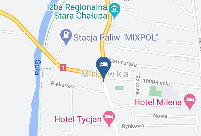 Zywiecki - Omiatacz Jolanta Pokoje Goscinne Milowka Centrum Maps