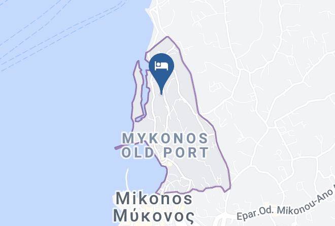 Mykonos - Omiros The Feelgood Hotel Maps