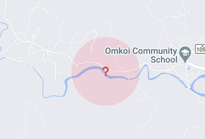 Amphoe Omkoi - Omkoi Resort Maps