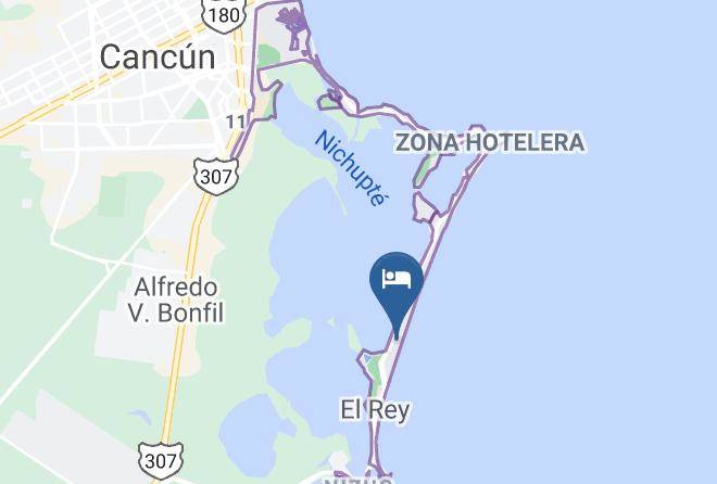Benito Juarez - Omni Cancun Hotel And Villas Maps