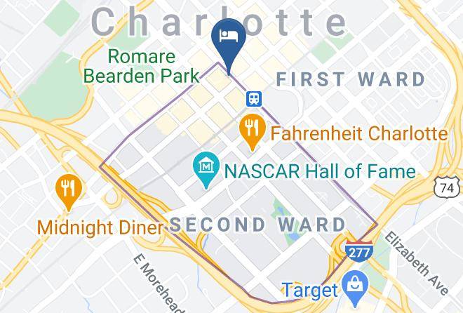 Mecklenburg - Omni Charlotte Hotel Maps