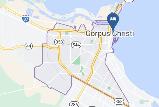 Nueces - Omni Corpus Christi Hotel Maps