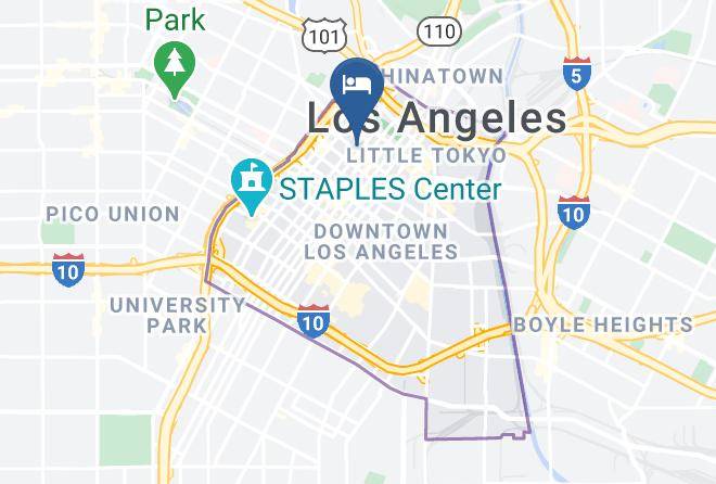 Los Angeles - Omni Los Angeles Hotel At California Plaza Maps