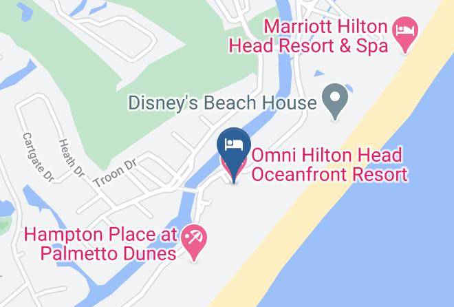 Beaufort - Omni Hilton Head Oceanfront Resort Maps