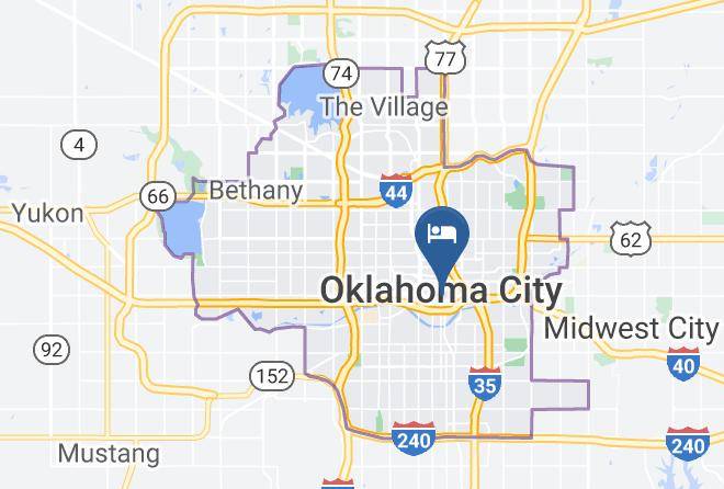 Oklahoma - Omni Oklahoma City Hotel Maps