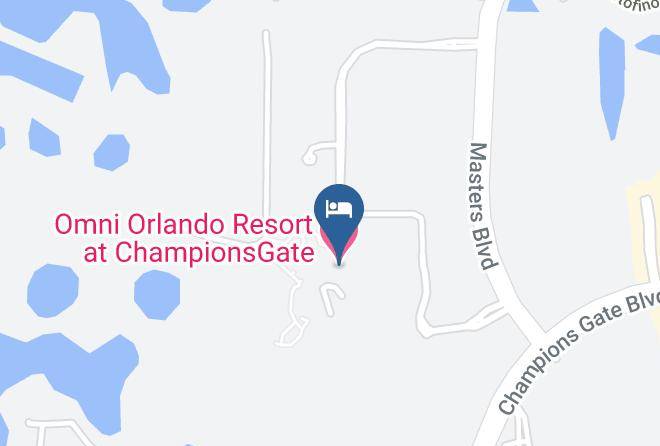 Osceola - Omni Orlando Resort At Championsgate Maps