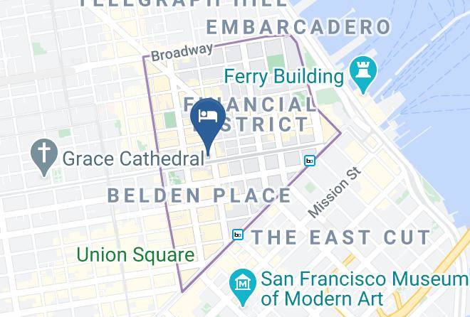San Francisco - Omni San Francisco Hotel Maps