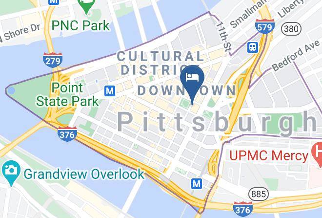 Allegheny - Omni William Penn Hotel Maps