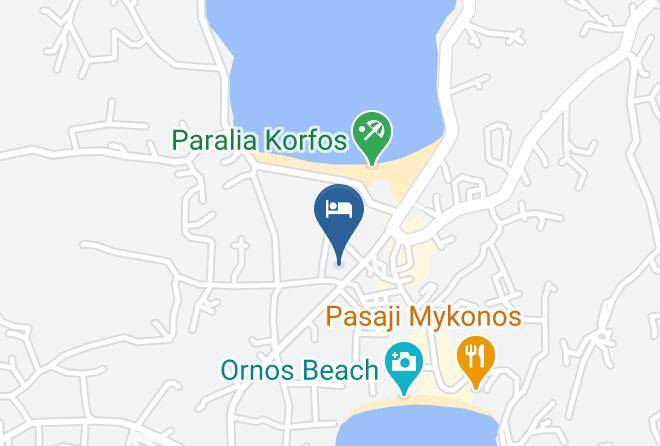Mykonos - Omnia Mykonos Boutique Hotel & Suites Maps