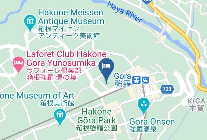 Hakone Townashigarashimo District - Omotenashinoyado Benefit Station Hakone Miyagino Maps