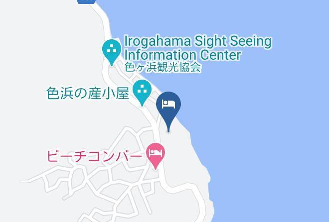 Tsuruga City - Omoya Inn Annex Maps